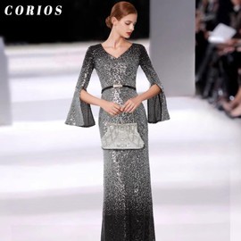 CORIOS Vintage 1920s Clutch Bag Women's Handmade Pearl Handbag Evening Bag Elegant Shoulder Bag Chain Shoulder Bag Small Bag Wedding Banquet Party Prom Bag, silver