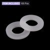 PATIKIL Nylon Flat Washers 6mm ID 12mm OD 1.2mm Thick
