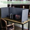 Buryeah 3 Pcs Desk Dividers 23.6" x 47.2", 23.6" x