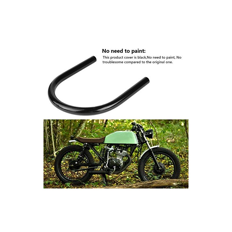 Acouto Motorcycle Rear Seat Hoop Metal Motorcycle Rear Seat Frame