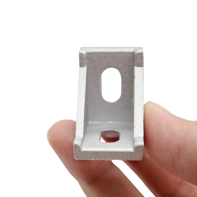20Sets 10 Extrusion Brackets 1" x 1" 1010 Series Aluminum