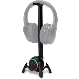 KIWIFOTOS Headphone Stand Spider Design Headset Holder with USB Hub PC Gaming Accessories for Desk Headphone Holder
