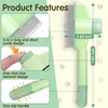 Pet Hair Removal Comb Flea Comb, New Cat Brush with
