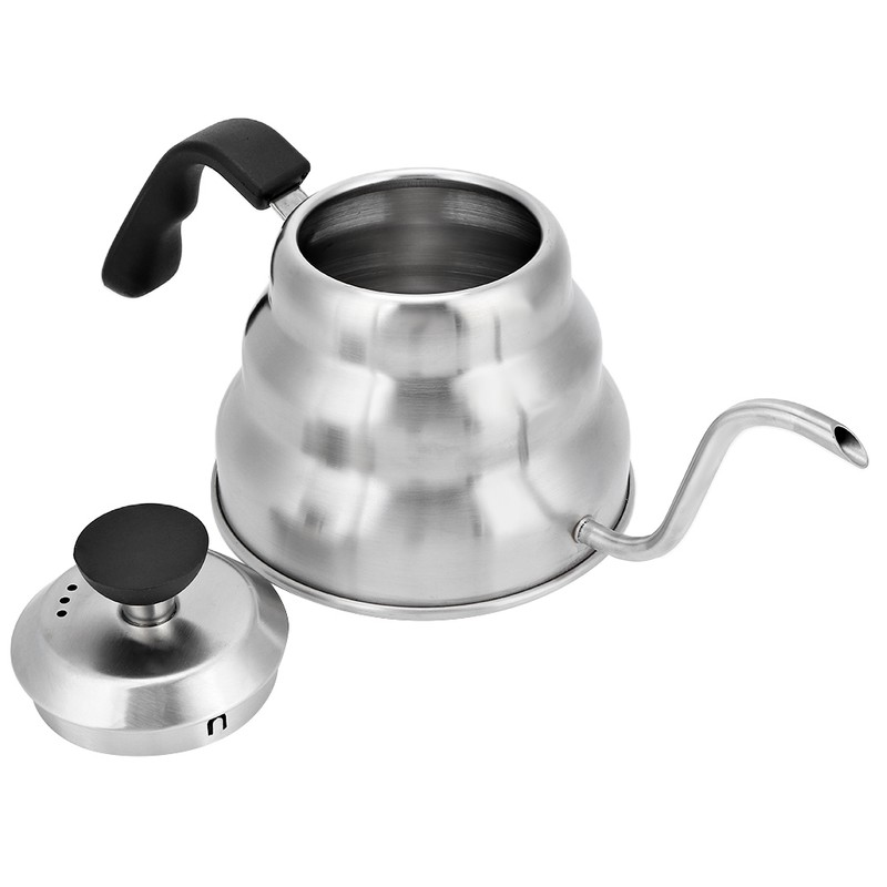 Stainless Steel Household Coffee Drip Gooseneck Kettle Pot Pour Over