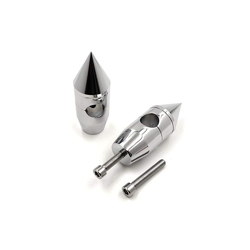 SMT-1" inch Spike Handlebar Risers Compatible With Harley Cruisers Choppers