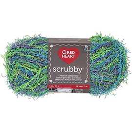 RED HEART Scrubby Yarn, Capri