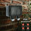 IP66 Double Socket with USB Ports Electric Waterproof Wall Socket