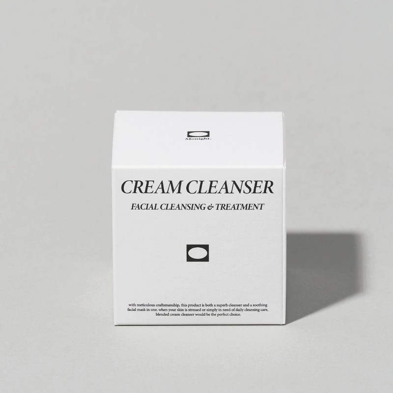 Monight Charcoal Blended Cream Cleanser 100g - Monight Charcoal Blended