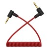 3.5mm TRS to TRS Microphone Patch Cable for DSLR Cameras