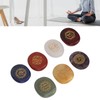 7 Pcs Rune Stones Set Different Color Smoother Yoga Stone