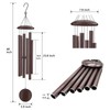 Large Wind Chimes 48" for Outside Deep Tone,Sympathy Memorial Wind