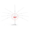 RAOYI LED Desk Lamp, 12W Dimmable Table Lamp Eye-Caring Reading