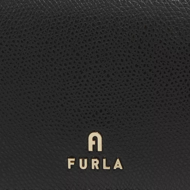 Furla Camelia is a small bi-fold wallet made of printed