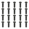 PATIKIL M2.5 x 10 mm Flat Head Socket Cap Screws,