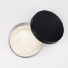 Linkidea Aluminum Shaving Soap Screw Top Tin with Cover, Shaving