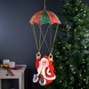 infactory Funny Santa: Singing Santa Sky with Parachute (Climbing Santa,