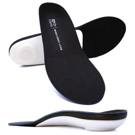 Skeletal Insole Developed by Physical Therapists, Relieves Foot and Knee Strain & Posture Correction, Prevents Fatigue, Standing Work, Posture Support, Shock Absorbing, Arch Support, Antibacterial (27-27.5)