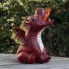 Dylan The Dragon 20cms Tall Light up Solar garden statue