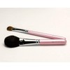 Premium 熊野 Makeup Brush Pink Pearl Set of 2 [Middle