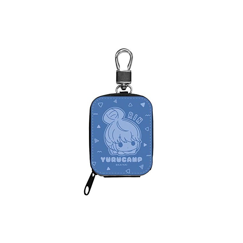 Yurucamp Mini Pouch with Carabiner / Shima Rin