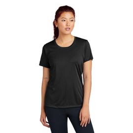 Clothe Co. Workout Tops for Women, Workout Shirt Women, Gym Tops for Women (Available in Plus Sizes), Black, XL