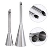 4 Piece Stainless Steel Shoe Cream Piping Tips Confectionery Supplies