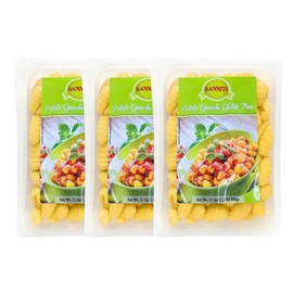 Sanniti Imported Italian Potato Gnocchi 17.5 oz (Pack of 3) (Gluten Free)
