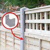 EAI Fence Panel Clips/Trellis Clip Bracket | 50mm | Galvanised