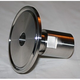 2" Sanitary Tri-clamp x 1/2" FNPT 304ss Adapter Fitting Debro SUS-304-2