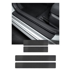 Car Door Sill Guard Door Sill Protection Cover Car Door Mall Side Mall Black Suzuki JB74W JB64W H30.7~ Suzuki Jimny Sierra JB64 JB74 H30.7~