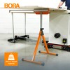 BORA Portamate PM-5090 Adjustable Pedestal Feed Roller Support with 11-1/4"