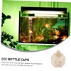 GRIRIW 2pcs Diy Co2 Generator Bottle Caps for Aquarium Air