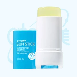 Atomy Sun stick (SPF50+) 15g, 2 pieces / 선스틱(SPF50+) 15g, 2개