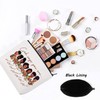 LEVLO Black American Cosmetic Make up Bag African Inspired Gift