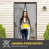 Hands-Free Magnetic Screen Door, Heavy Duty, Self Sealing Screen Door