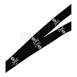Skull with Patch  Lanyard / Skull with Patch Flag Lanyard
