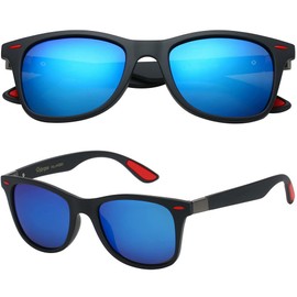 PolarSpex Mens Sunglasses - Retro Sunglasses for Men, Polarized Sunglasses for Womens - Cool Shades for Driving, Fishing