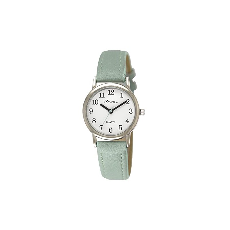 Ravel Pastel-Coloured Everyday Watch for Women, Analogue Quartz Movement, R0137,