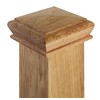 Blueprint Joinery LTD Cambridge Oak Pyramid Caps, recessed to Suit