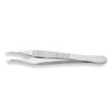 Premium Adson Dressing Forceps, 4.75", Serrated Jaws, Stainless Steel