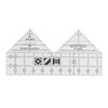 90 Degree Ruler, 10 Inch 90 Degree Double Strip Ruler