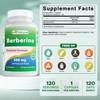 Best Naturals Berberine 500mg 120 Capsules - Supports Immune Function,