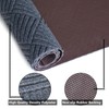 SHNOSU Runner Rugs 2FTx10FT Indoor Outdoor Hallway Runner Rubber Backing
