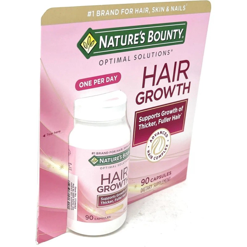 Suplemento Para El Crecimiento Del Cabello, 1 Por Día, Clíni