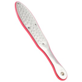 Beavorty 2pcs Stainless steel foot file feet corn removal pedi foot file pedicure foot file foot rasp file foot planer foot buffer scraper metal foot file Pedicure Tool dry skin abs hand