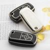 Tautrophen Key Fob Cover Fit for Ford 3 Button Edge