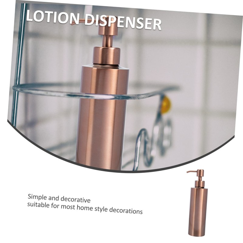 WOONEKY 304 Stainless Steel Soap Dispenser Pump Type Froth Bottle