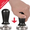 LuxHaus 49mm Calibrated Espresso Tamper - Coffee Tamper with Spring