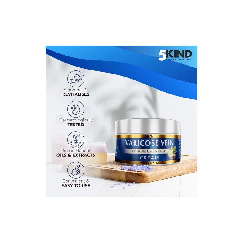 Crema Profesional Para Varices (190 Ml) - Tratamiento Para V