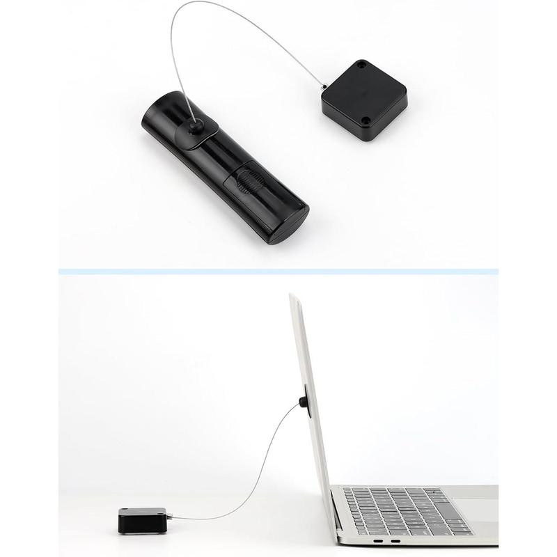 Retractable 90cm Remote Control Cable Tether Lock with Adjustable Locking